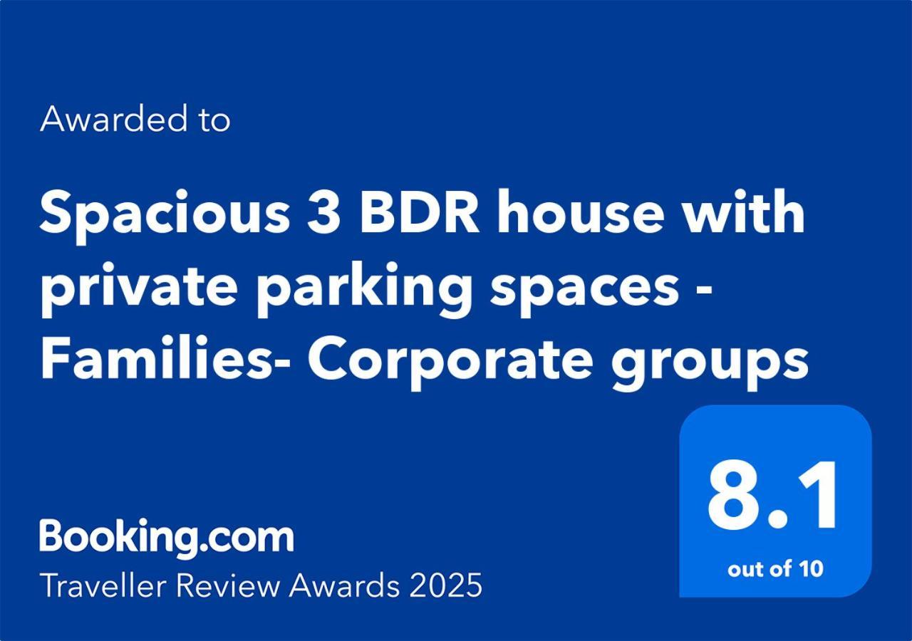Spacious 3 Bdr House With Parking-Families-Corporate Groups By Orbitat Accommodations เคมบริดจ์ ภายนอก รูปภาพ